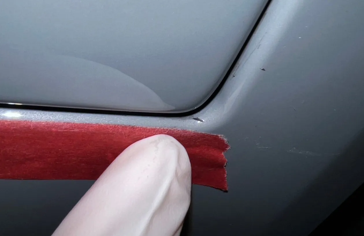 カッター使用された高級車画像9