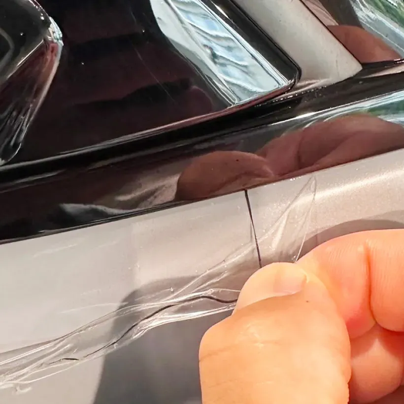 ハーフカット施工