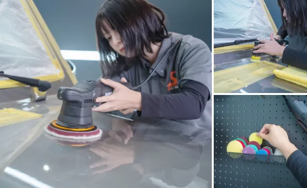 ポリッシング・脱脂