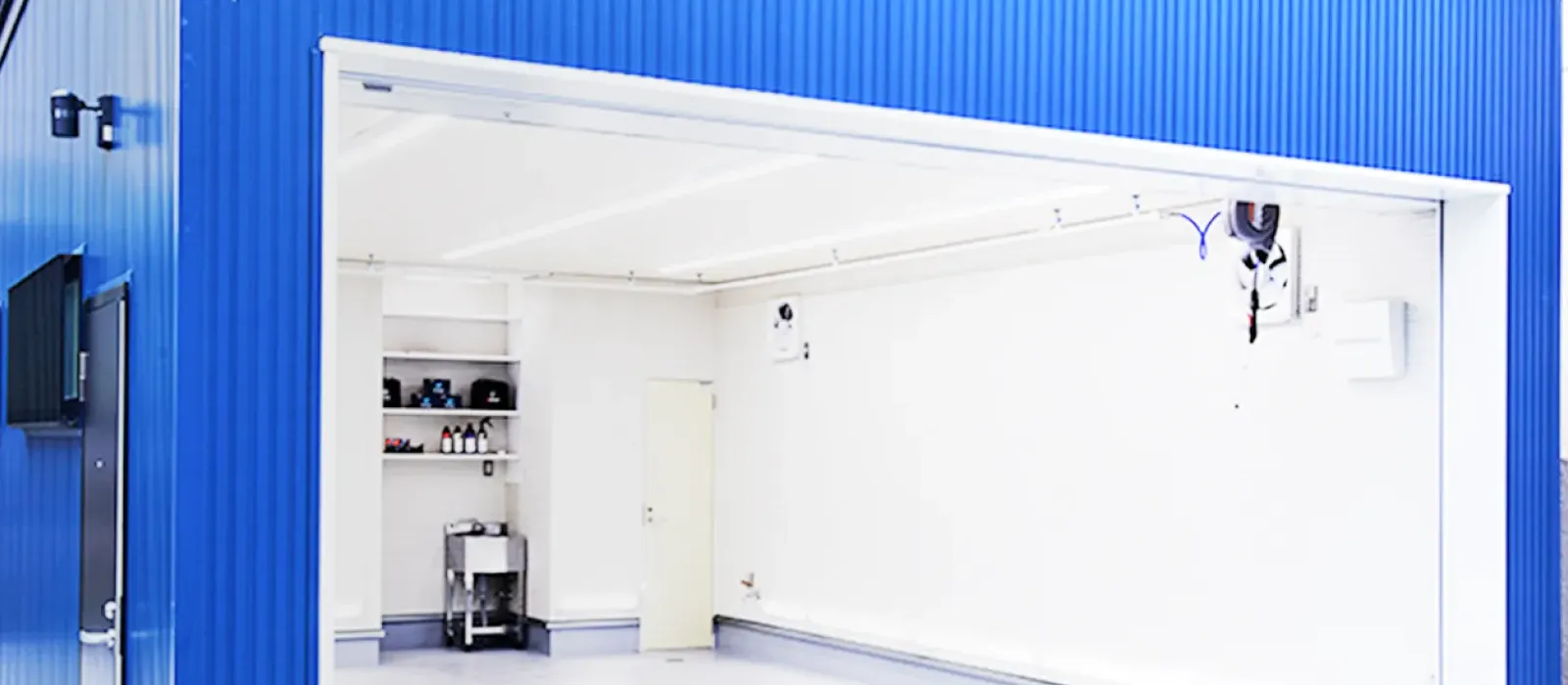 下地処理ガレージ