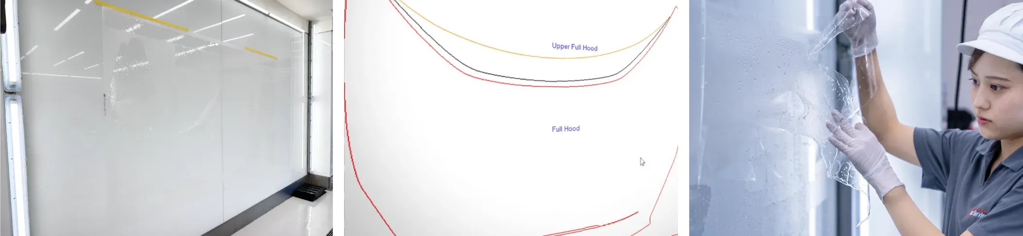 プレカットフィルム施工