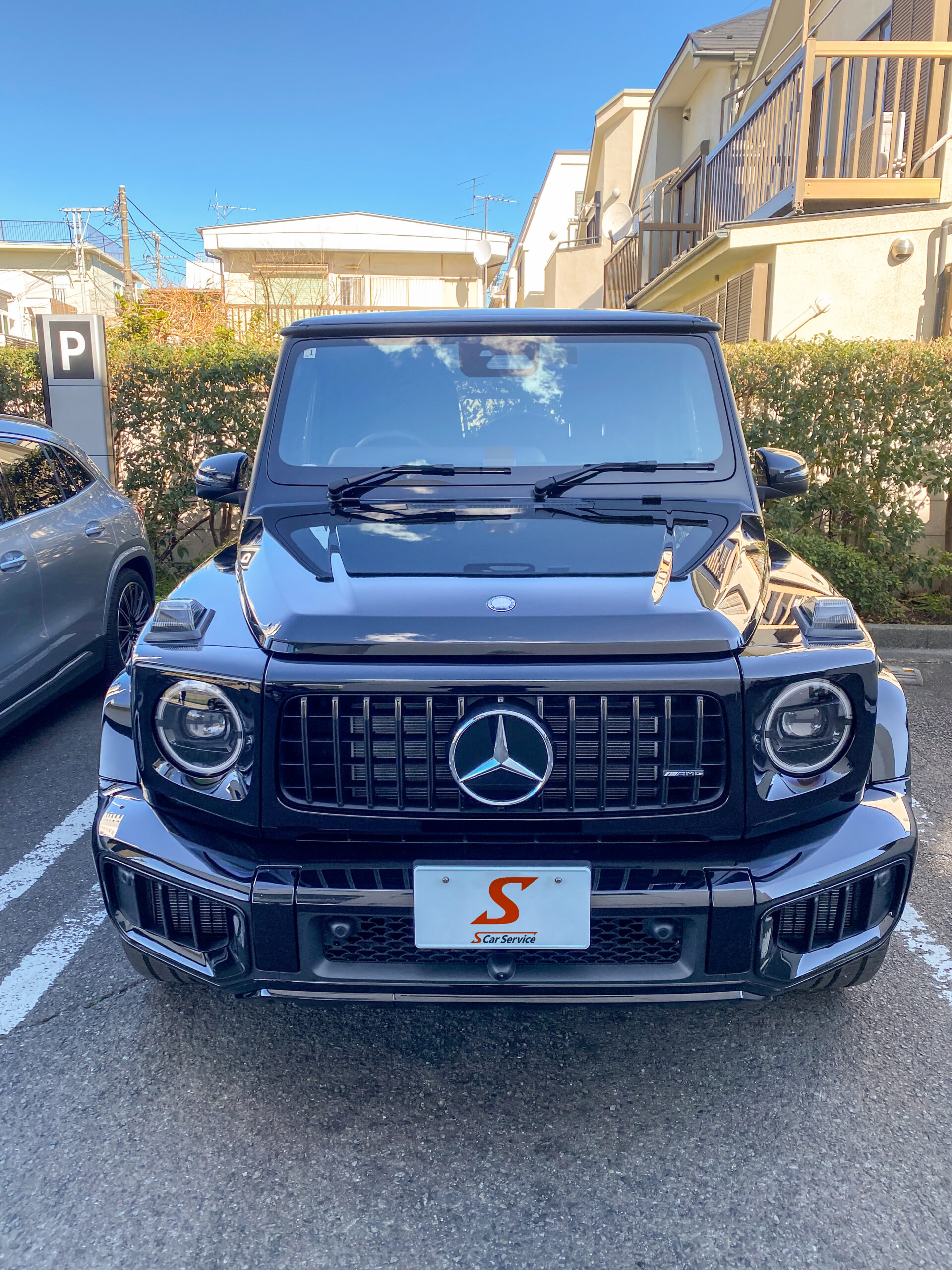 Mercedes-AMG G63にサテンプロテクションフィルムを施工！