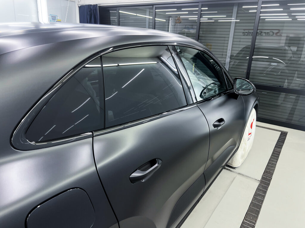 スマートカーサービス_プロテクションフィルム_Macan EV_カスタム