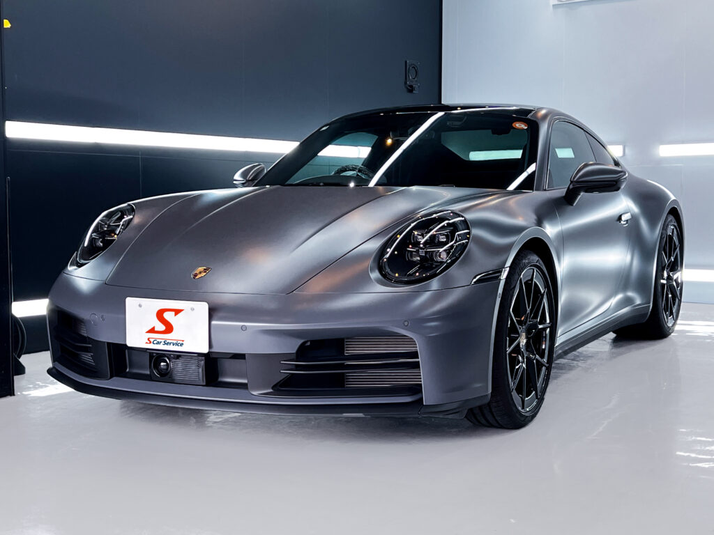 
スマートカーサービス_プロテクションフィルム_ポルシェ911（992.2）