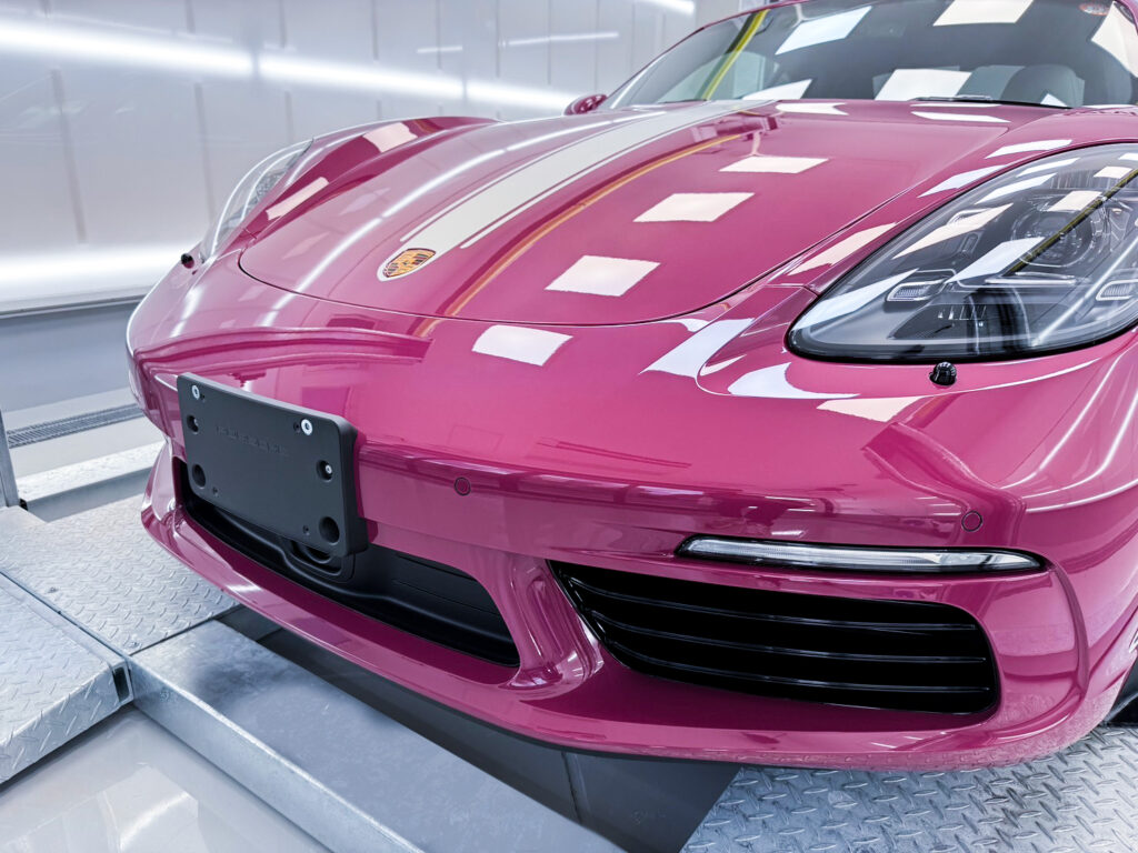 スマートカーサービス_ポルシェ718ケイマン スタイルエディション_プロテクションフィルム