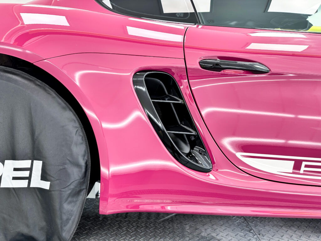 スマートカーサービス_ポルシェ718ケイマン スタイルエディション_プロテクションフィルム