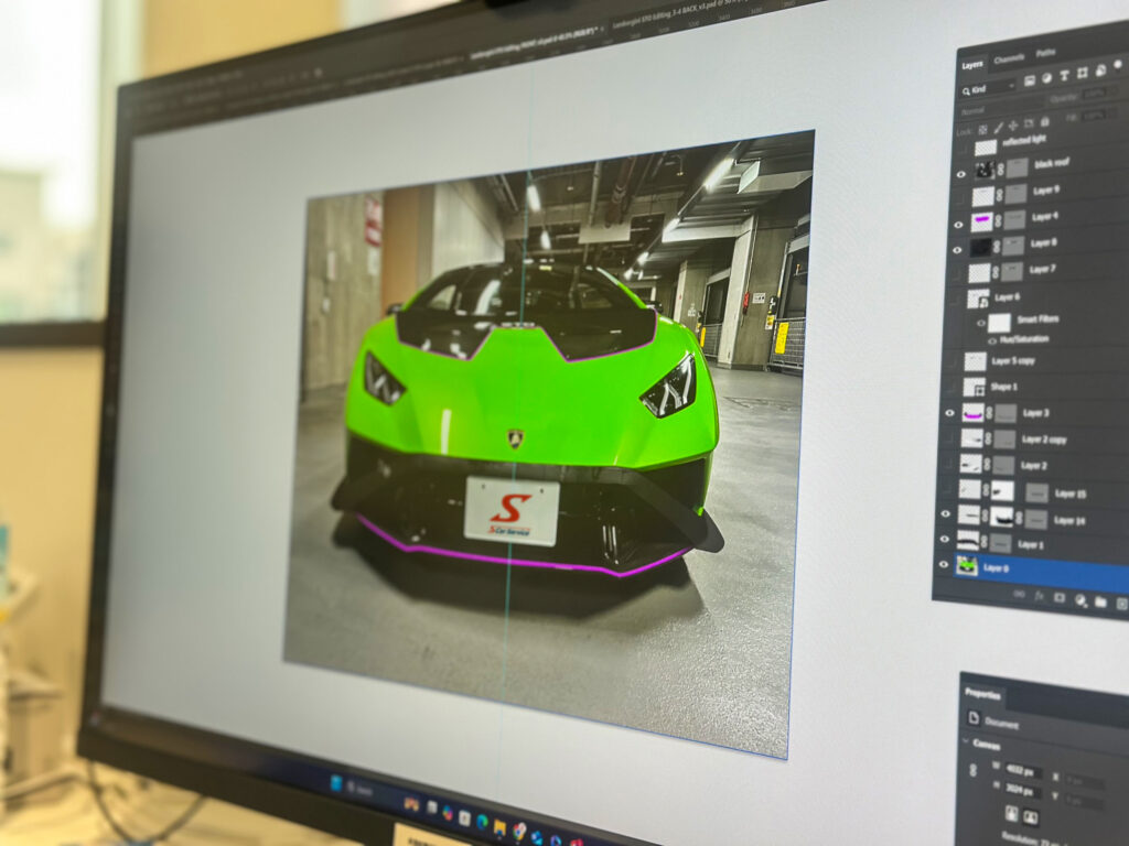 スマートカーサービス_プロテクションフィルム_ランボルギーニ_ウラカンSTO