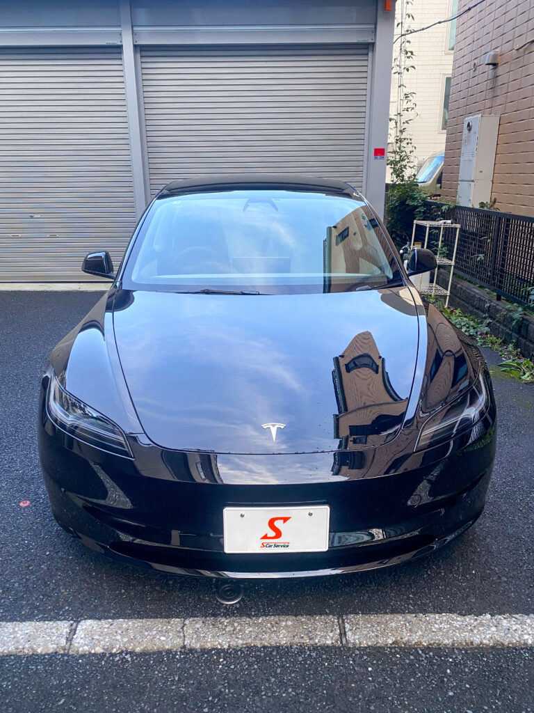 スマートカーサービス_テスラ_モデル3_プロテクションフィルム