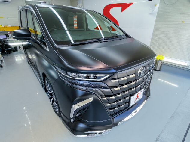 スマートカーサービス_トヨタ_アルファード_プロテクションフィルム