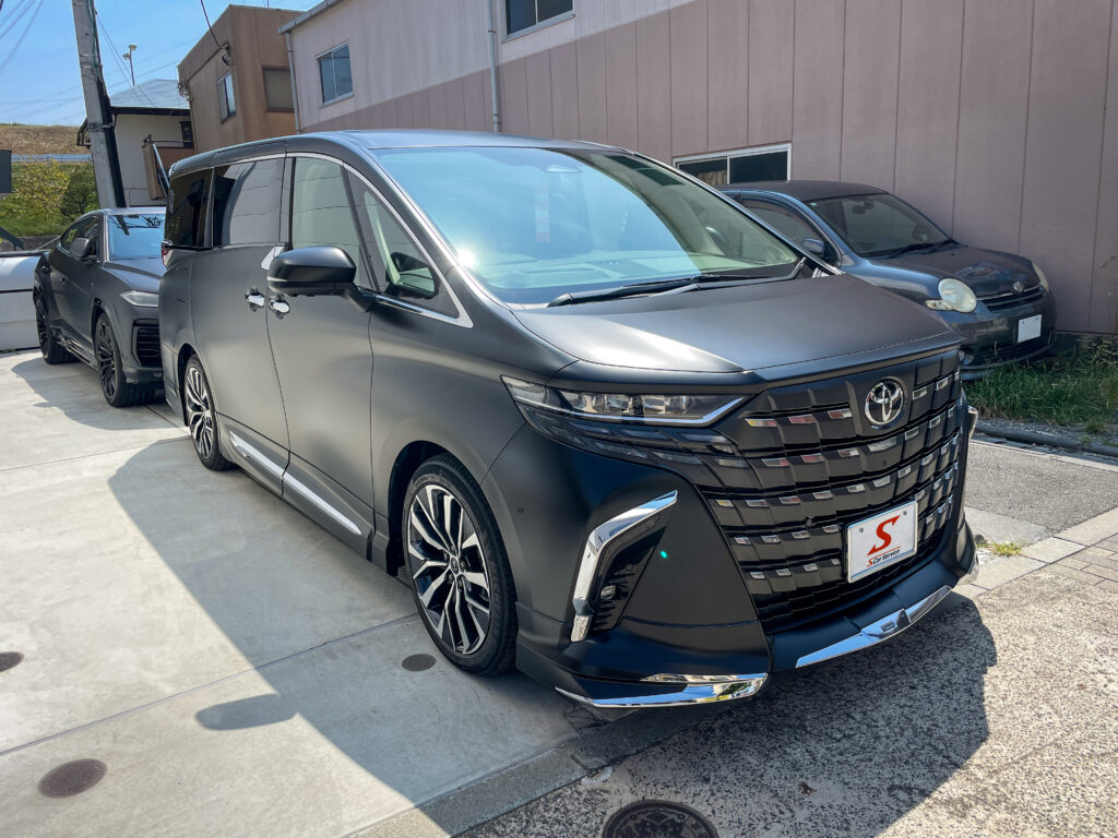 スマートカーサービス_トヨタ_アルファード_プロテクションフィルム