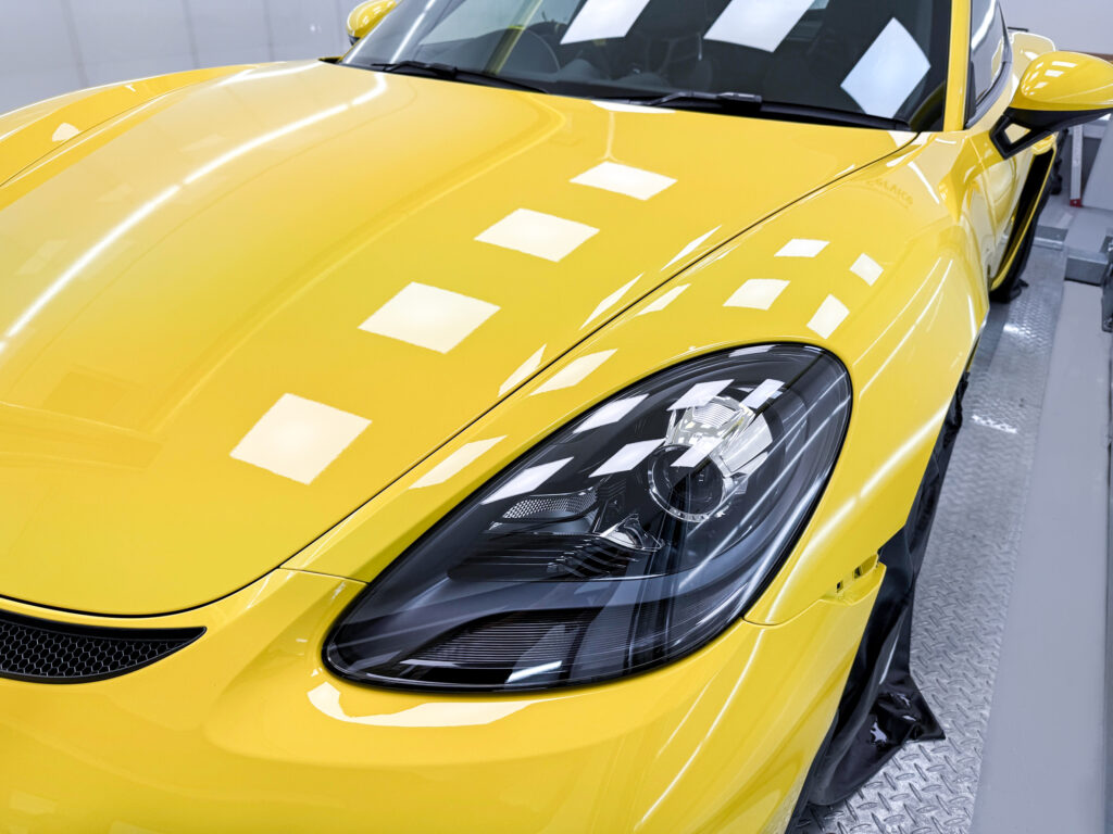 スマートカーサービス_ポルシェ_718ケイマン_GT4_プロテクションフィルム