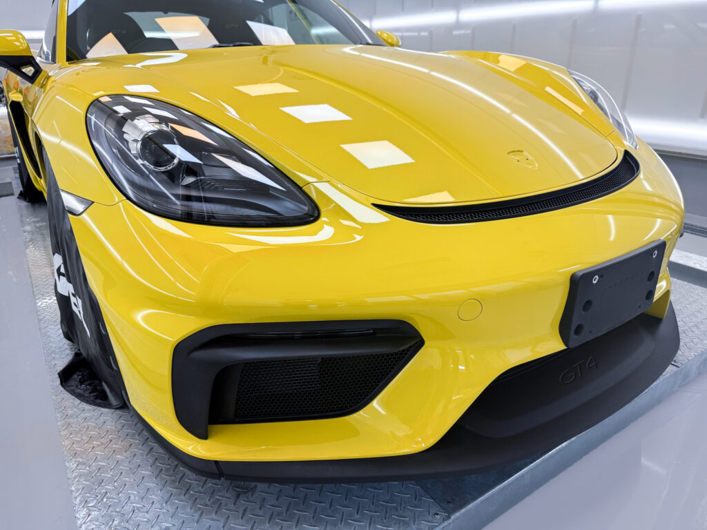 スマートカーサービス_ポルシェ_718ケイマン_GT4_プロテクションフィルム