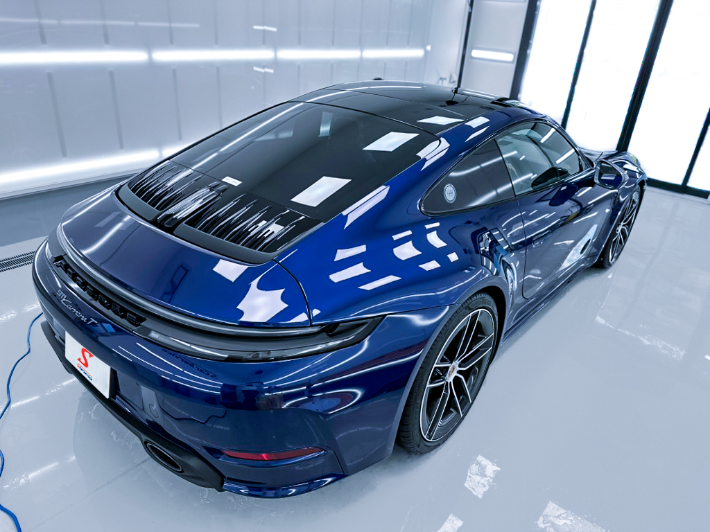 スマートカーサービス_ポルシェ_911_CarreraT_プロテクションフィルム