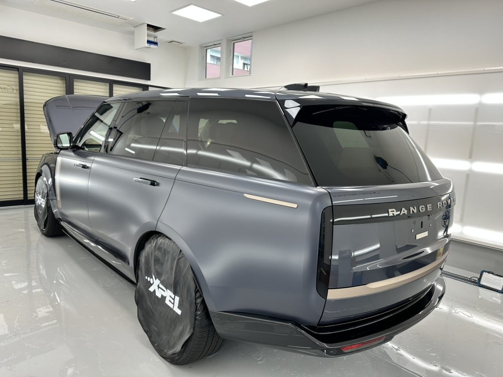 スマートカーサービス_レンジローバー_ロングホイールベース_プロテクションフィルム