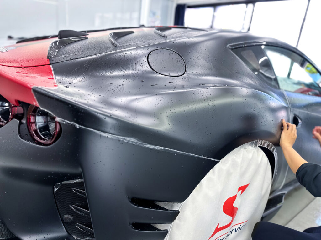 スマートカーサービス_フェラーリ_ 812コンペティツィオーネ_プロテクションフィルム
