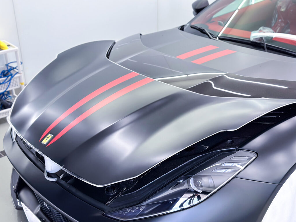 スマートカーサービス_フェラーリ_ 812コンペティツィオーネ_プロテクションフィルム
