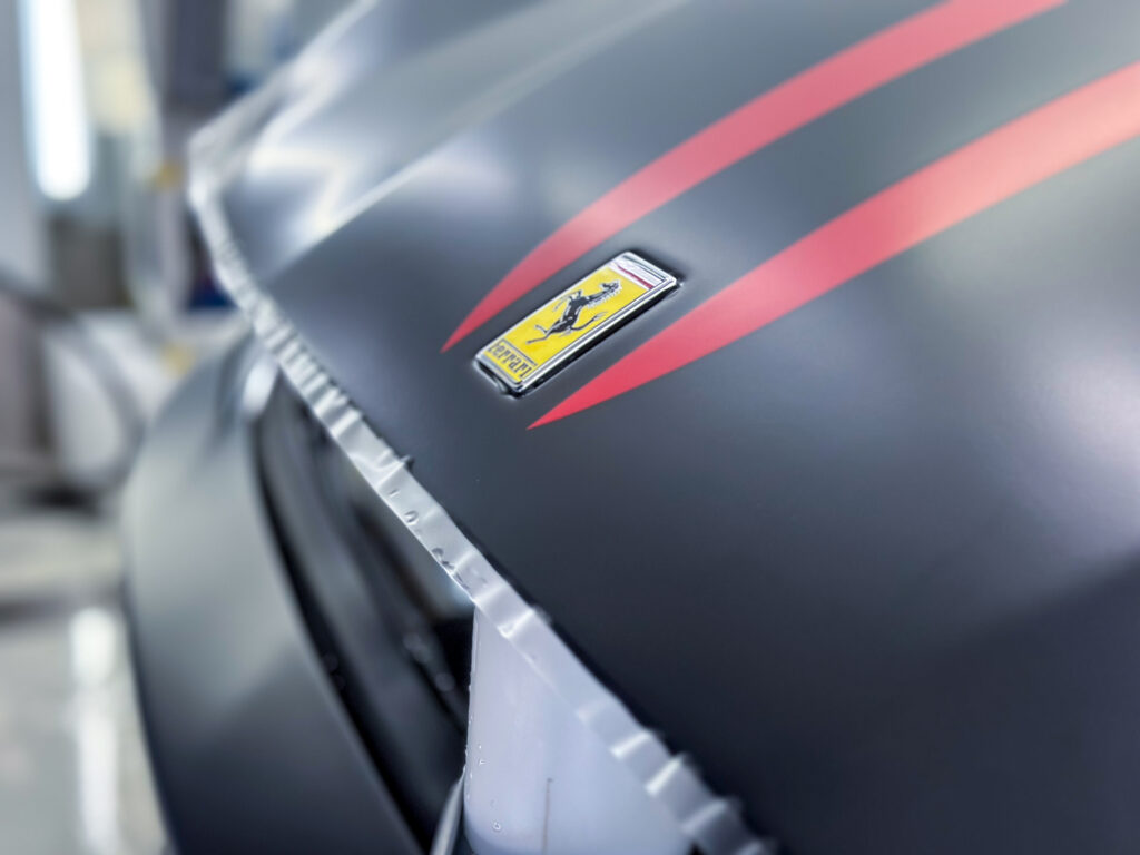 スマートカーサービス_フェラーリ_ 812コンペティツィオーネ_プロテクションフィルム
