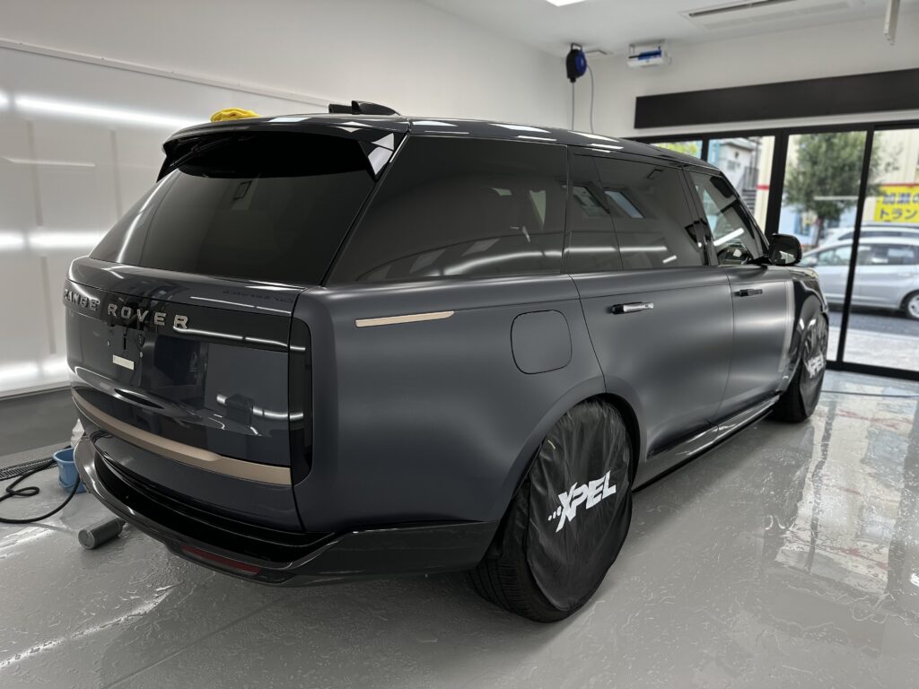 スマートカーサービス_レンジローバー_ロングホイールベース_プロテクションフィルム