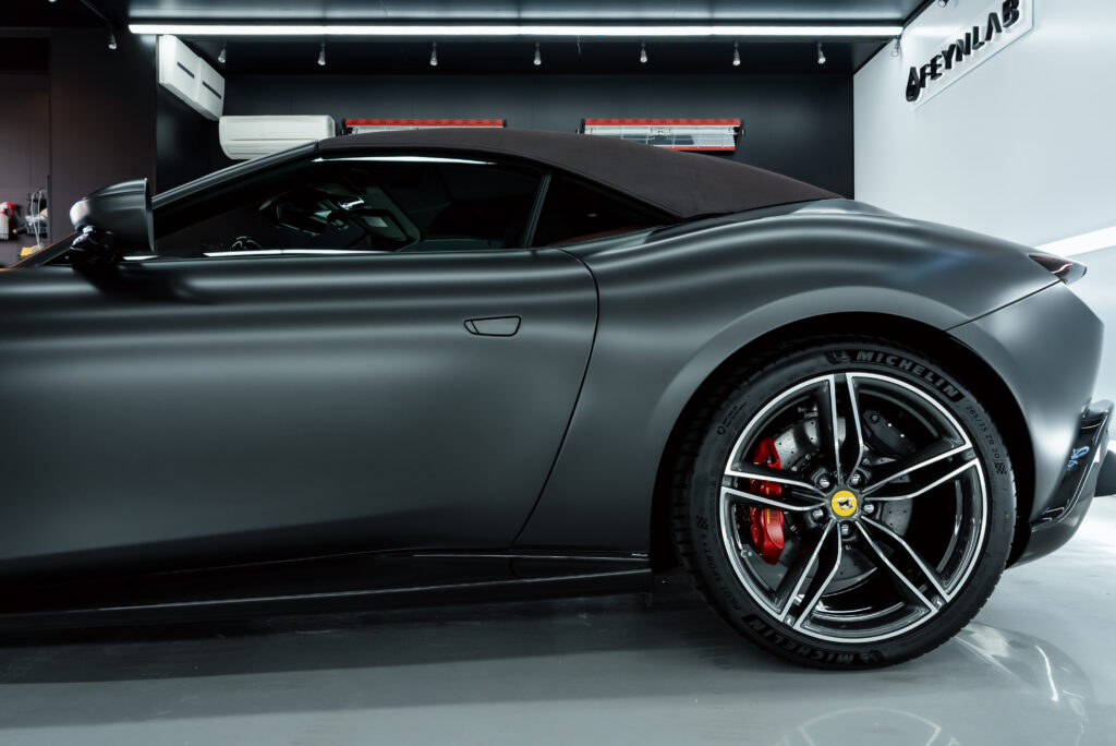 スマートカーサービス_Ferrari_ Roma_スパイダー_プロテクションフィルム
