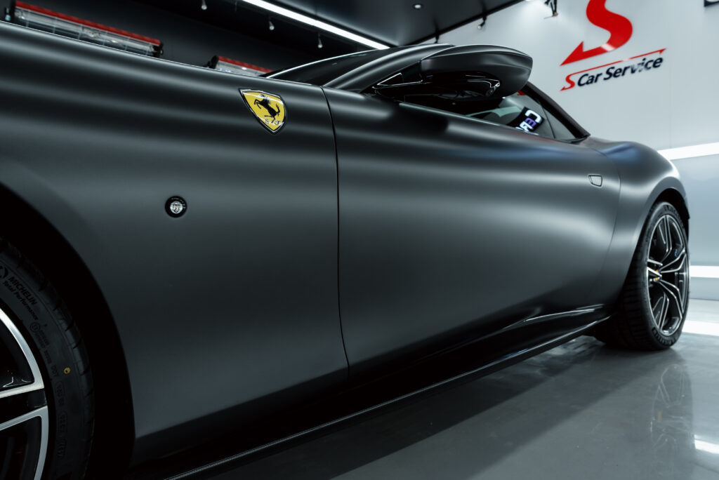 スマートカーサービス_Ferrari_ Roma_スパイダー_プロテクションフィルム
