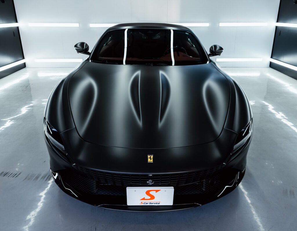 スマートカーサービス_Ferrari_ Roma_スパイダー_プロテクションフィルム
