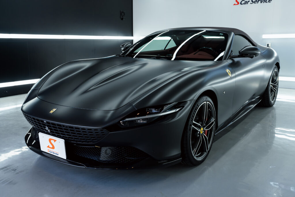 スマートカーサービス_Ferrari_ Roma_スパイダー_プロテクションフィルム
