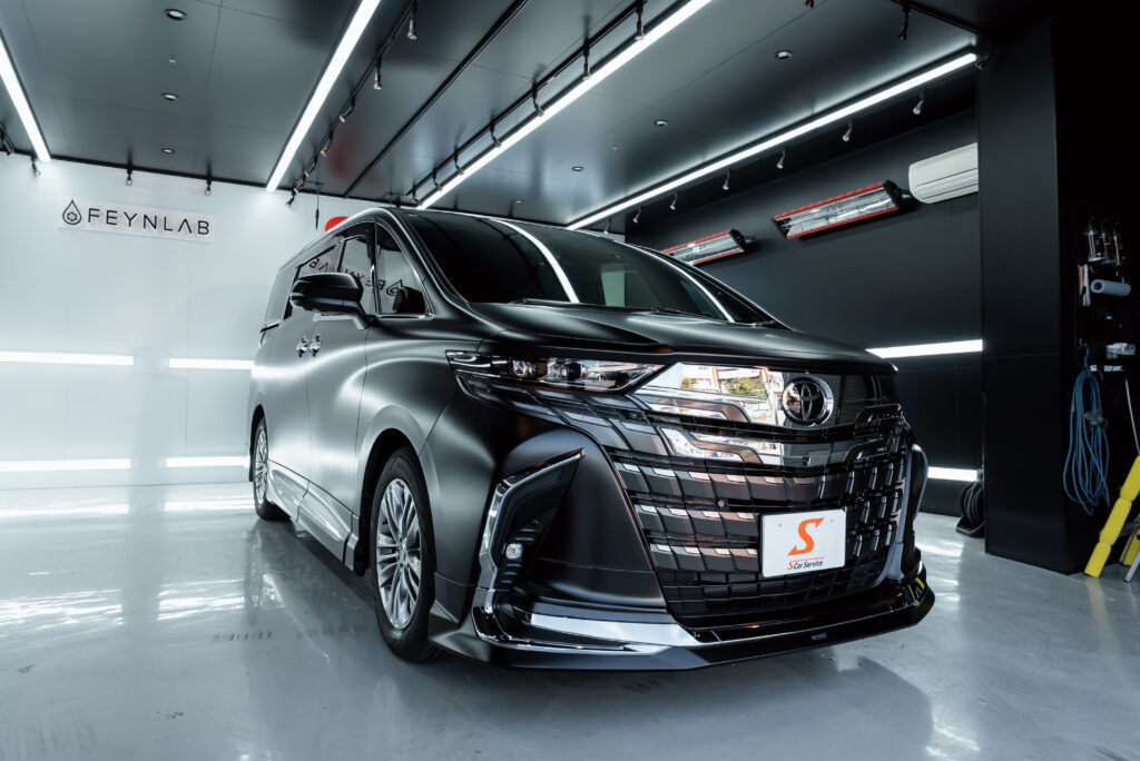 スマートカーサービス_トヨタ_ アルファード_プロテクションフィルム