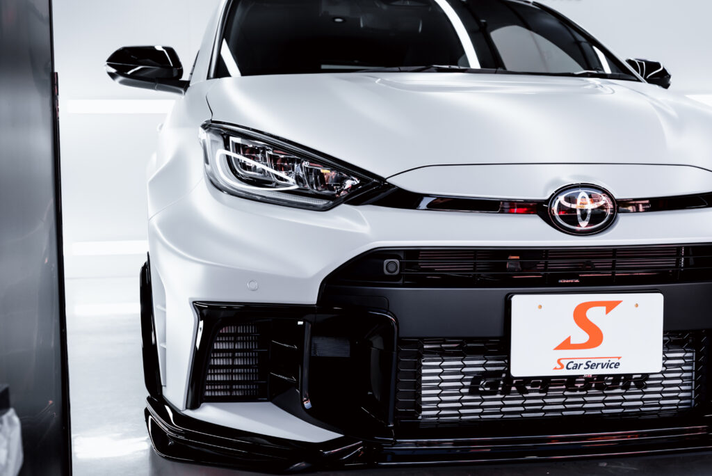 スマートカーサービス_トヨタ_ GRヤリス_プロテクションフィルム
