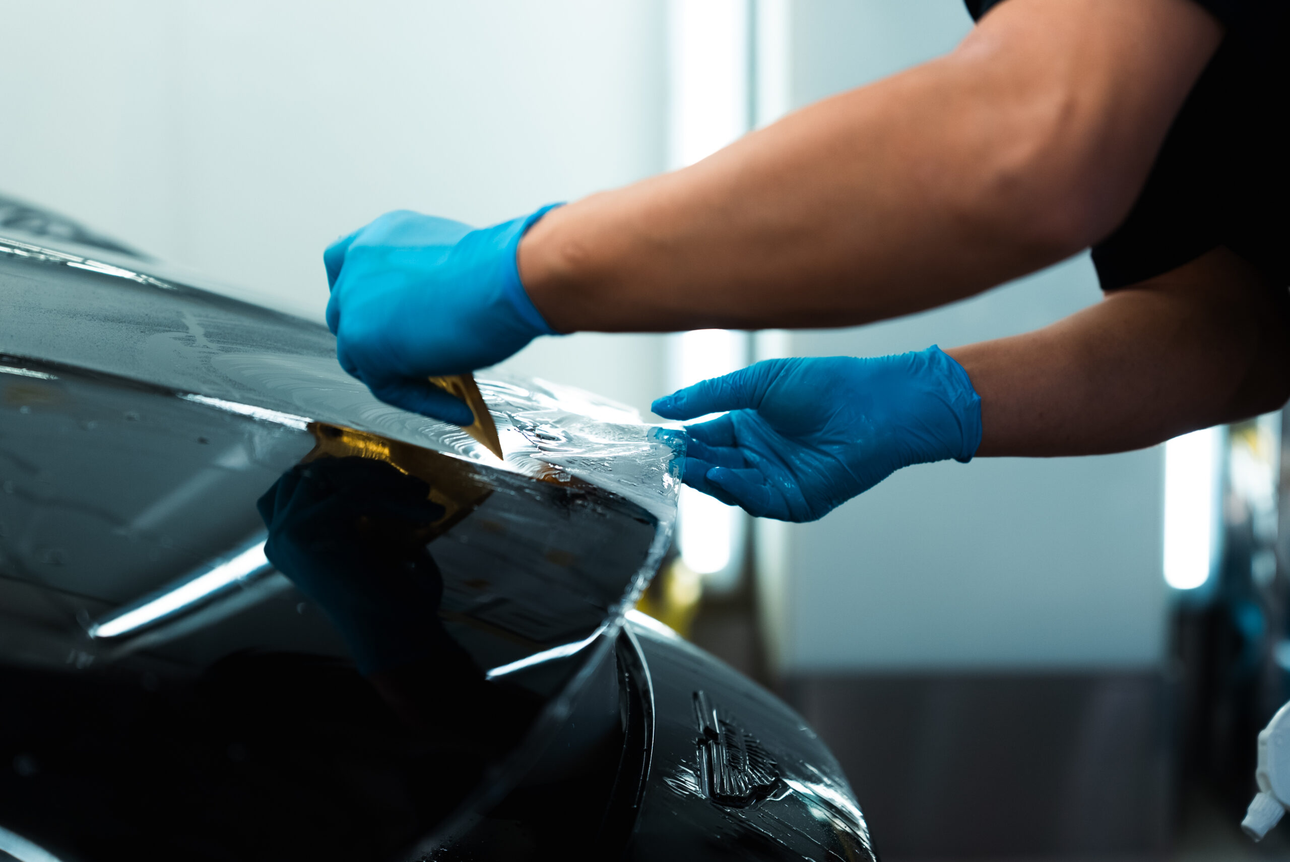 スマートカーサービス_アストンマーティン_ ヴァンテージ_プロテクションフィルム