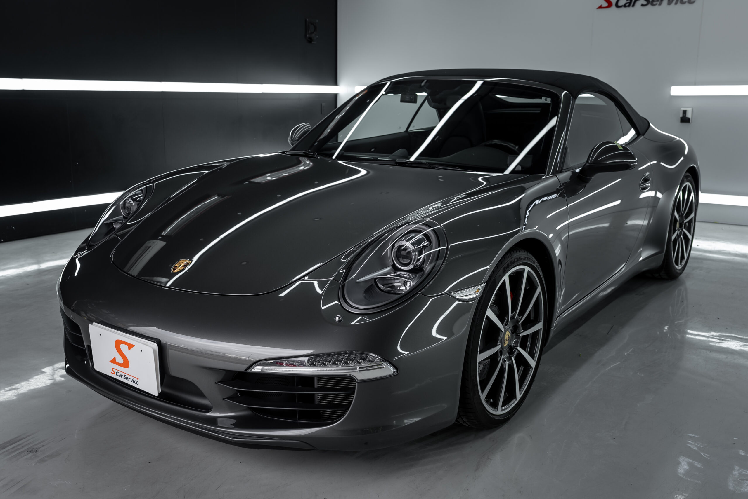 スマートカーサービス_Porsche_911_Carrera S_プロテクションフィルム