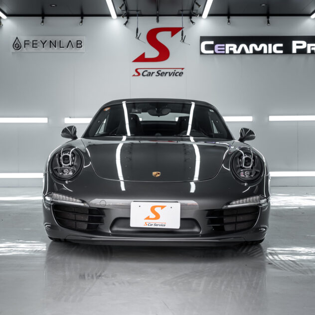 スマートカーサービス_Porsche_911_Carrera S_プロテクションフィルム