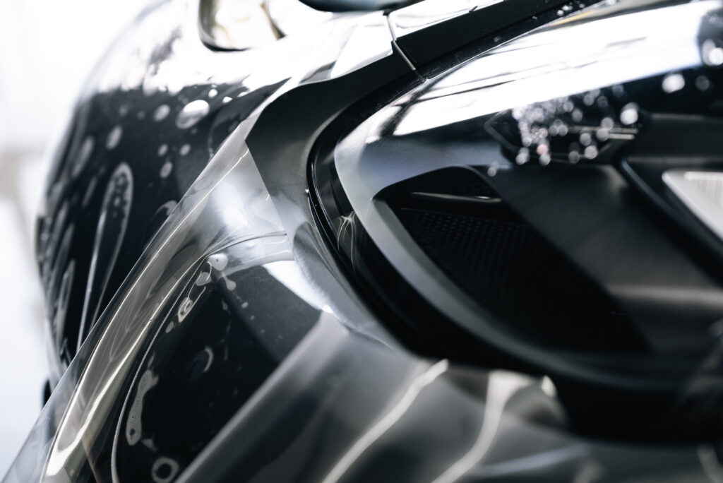 スマートカーサービス_ポルシェ_718 Spyder RS_プロテクションフィルム_セラミックコーティング