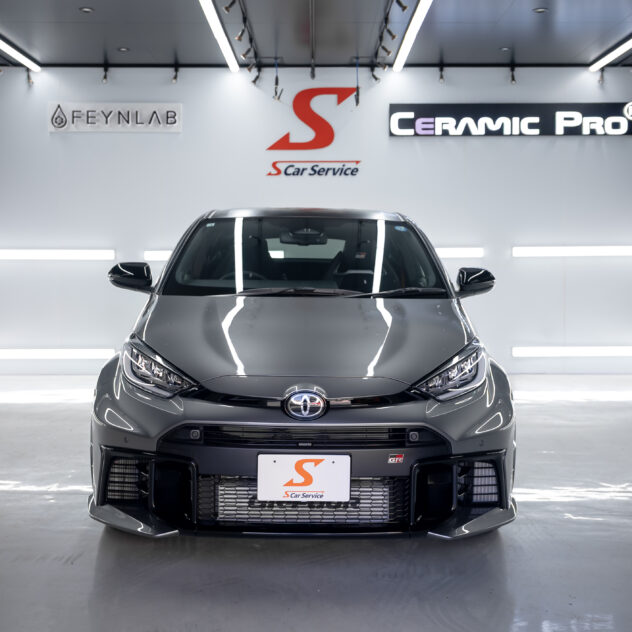 スマートカーサービス_トヨタ_GRヤリス_プロテクションフィルム_セラミックコーティング