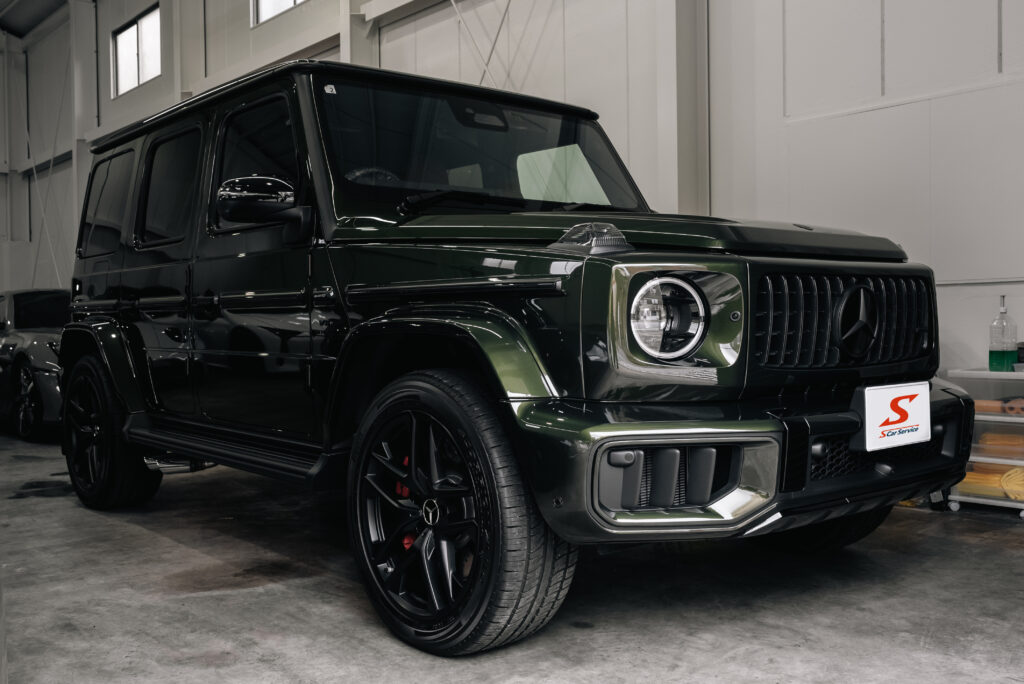 スマートカーサービス_メルセデスAMG_G63_プロテクションフィルム_セラミックコーティング