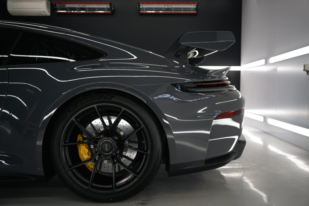 スマートカーサービス_ポルシェ_911 GT3_プロテクションフィルム_セラミックコーティング