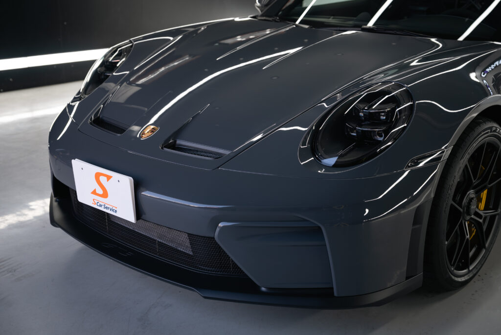 スマートカーサービス_ポルシェ_911 GT3_プロテクションフィルム_セラミックコーティング