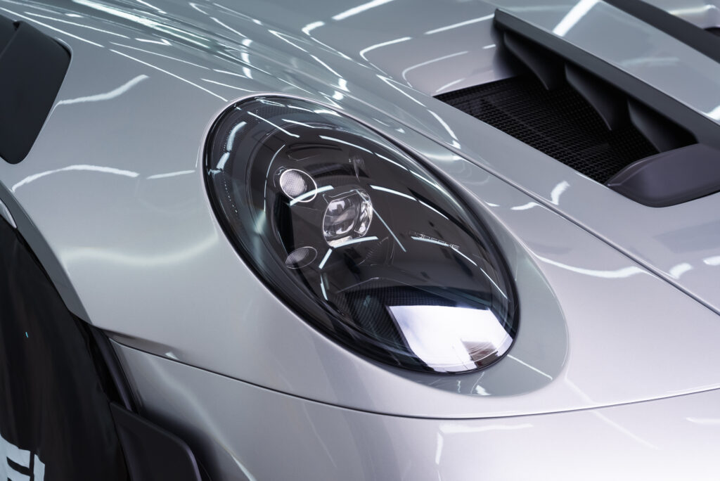 スマートカーサービス_Porsche_911GT3_プロテクションフィルム_フロントフル施工