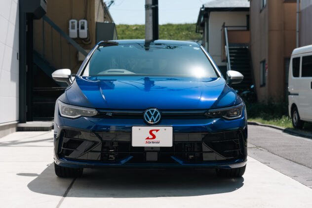 スマートカーサービス_Volkswagen_GOLF R_プロテクションフィルム_セラミックコーティング