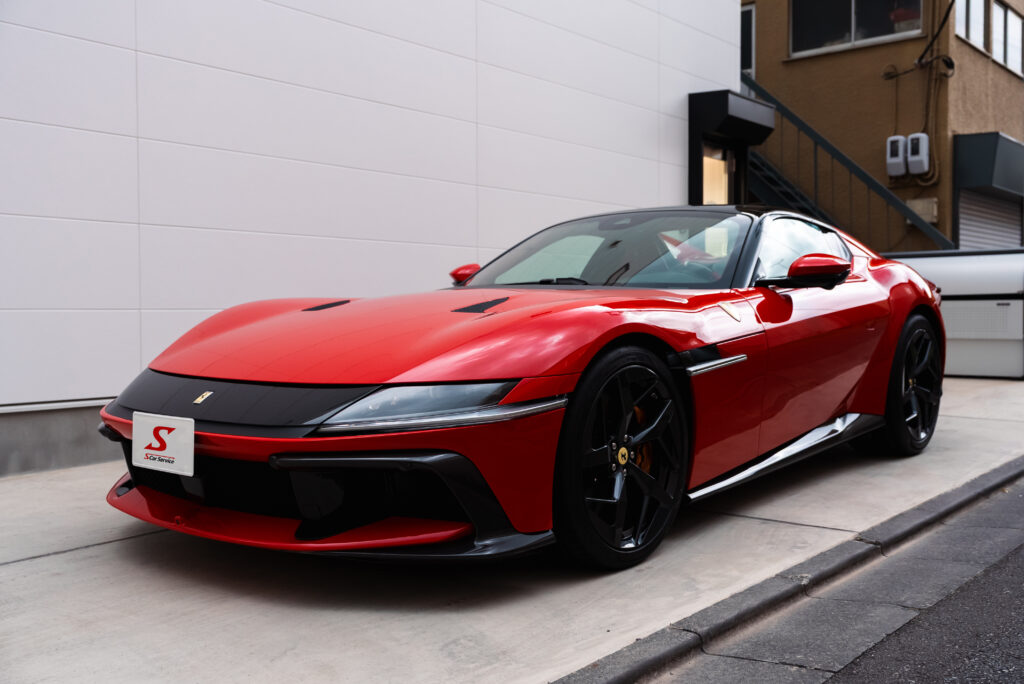 スマートカーサービス_Ferrari_12CilindriSpider_プロテクションフィルム_ARMORTEK