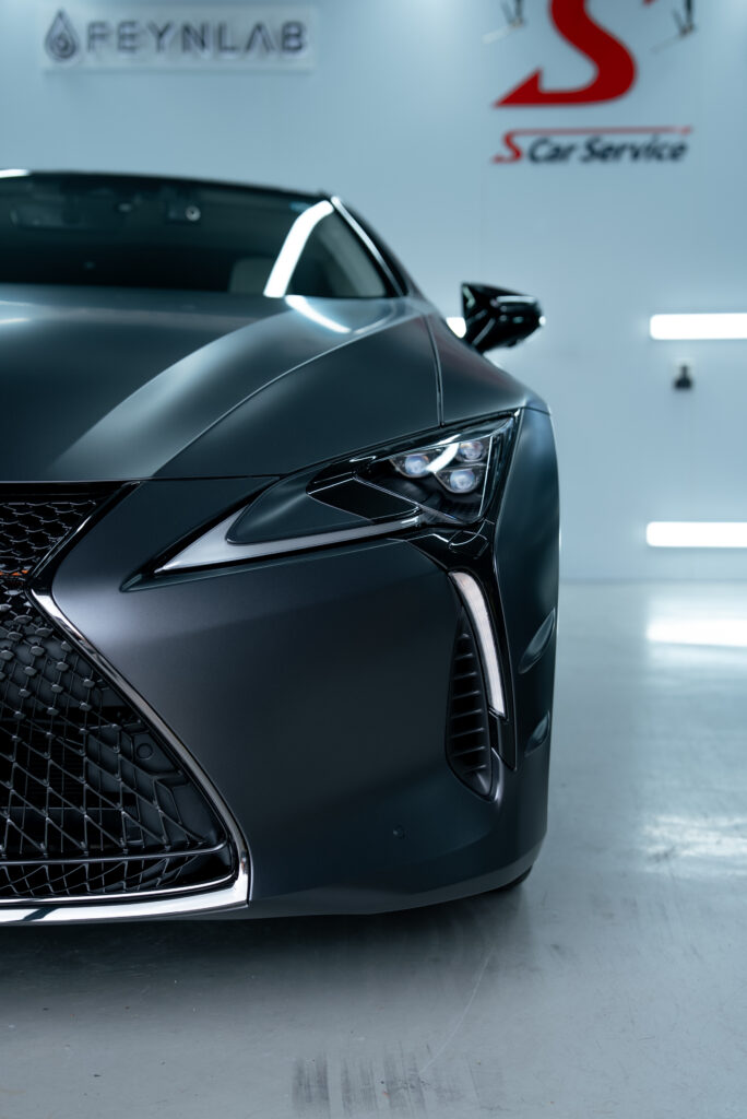 スマートカーサービス_Lexus_LC500_プロテクションフィルム_セラミックコーティング