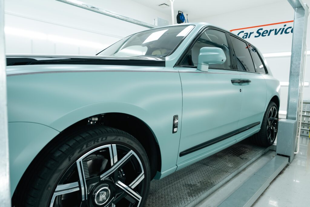 スマートカーサービス_ロールスロイス_Cullinan_プロテクションフィルム