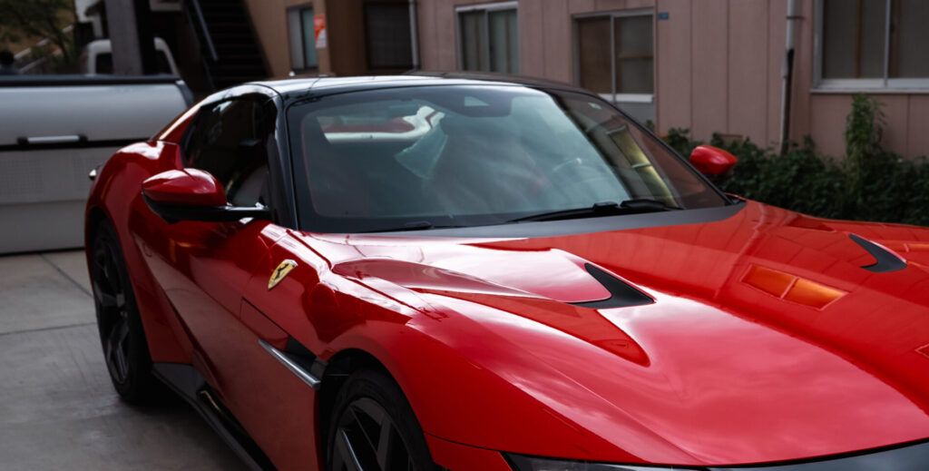 スマートカーサービス_Ferrari_12CilindriSpider_プロテクションフィルム_ARMORTEK