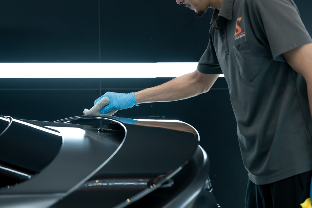 スマートカーサービス_Lexus_LC500_プロテクションフィルム_セラミックコーティング