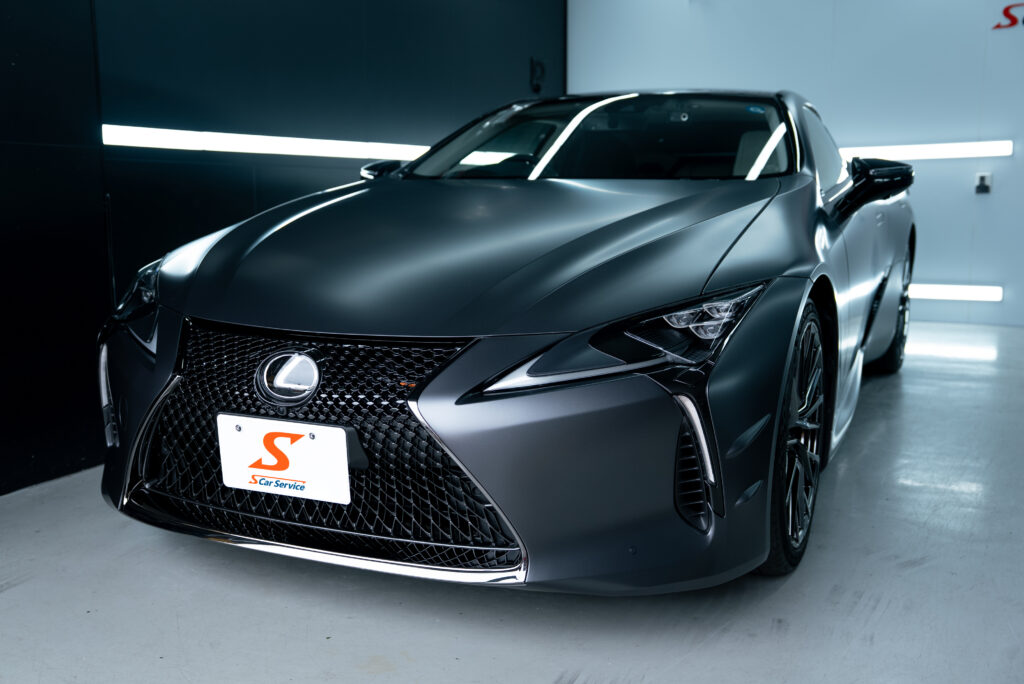 スマートカーサービス_Lexus_LC500_プロテクションフィルム_セラミックコーティング