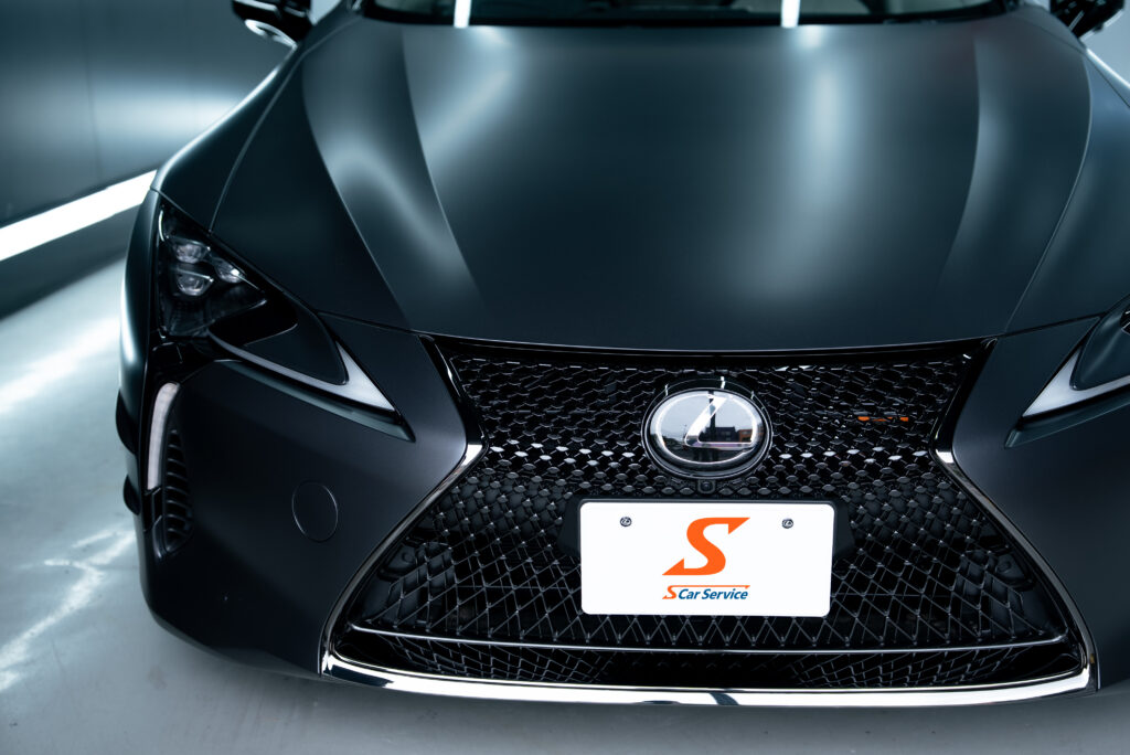 スマートカーサービス_Lexus_LC500_プロテクションフィルム_セラミックコーティング