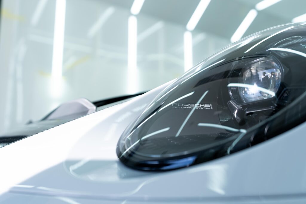 スマートカーサービス_Porsche911GT3RS_プロテクションフィルム_ヘッドライト