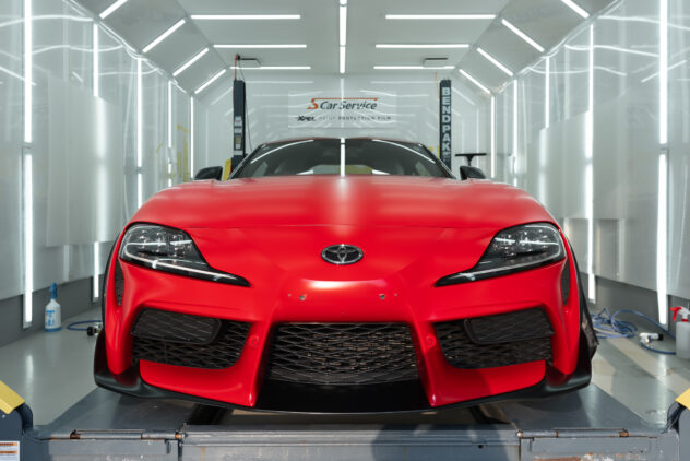スマートカーサービス_トヨタ_GR Supra_XPEL STEALTH_プロテクションフィルム_セラミックコーティング