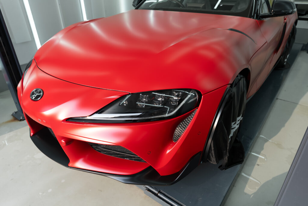 スマートカーサービス_トヨタ_GR Supra_XPEL STEALTH_プロテクションフィルム_セラミックコーティング