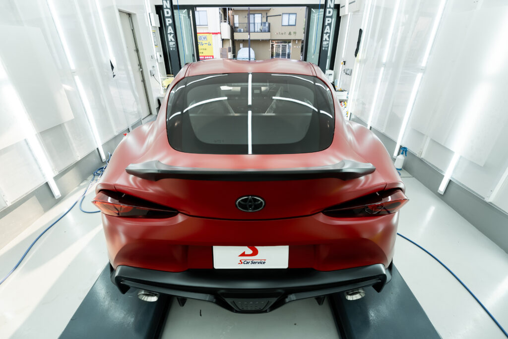 スマートカーサービス_トヨタ_GR Supra_XPEL STEALTH_プロテクションフィルム_セラミックコーティング