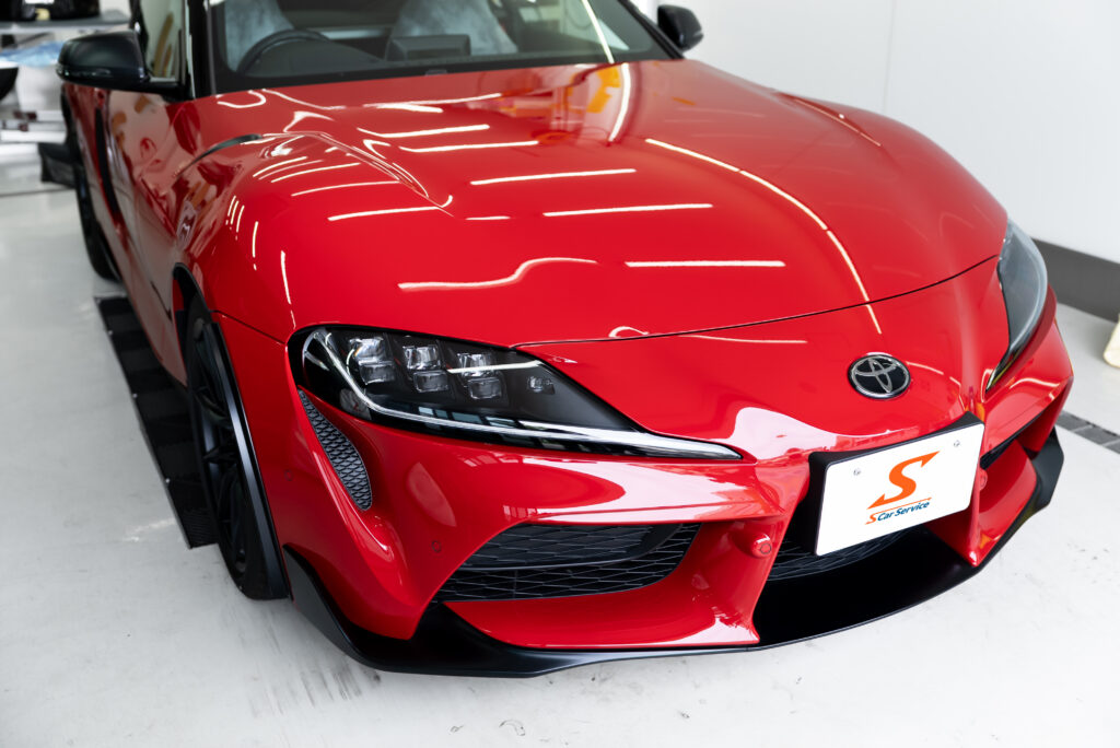 スマートカーサービス_トヨタ_GR Supra_XPEL STEALTH_プロテクションフィルム_セラミックコーティング